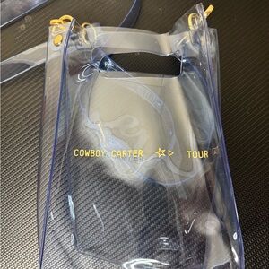 Cowboy Carter Transparent Blue Tote Bag